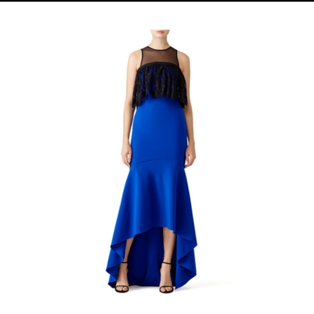 Theia high low dress